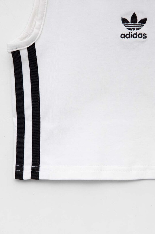 Detský top adidas Originals biela IC3129