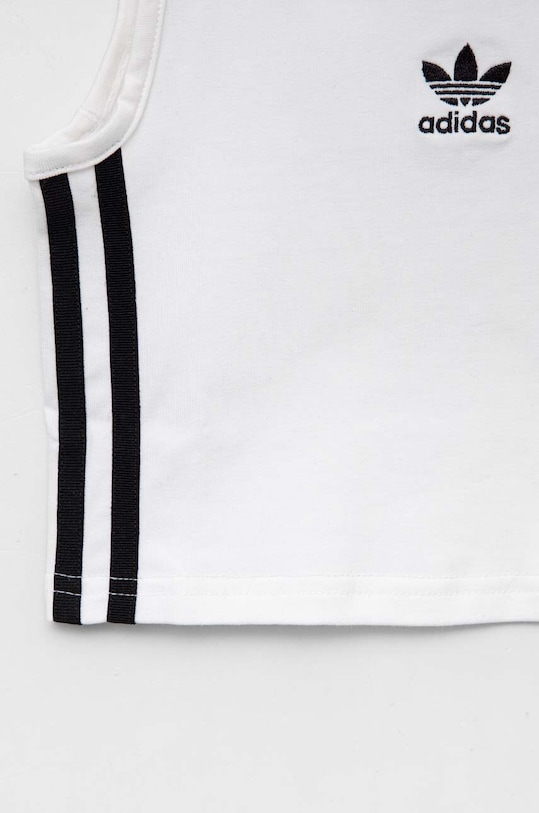 adidas Originals top dziecięcy biały IC3129