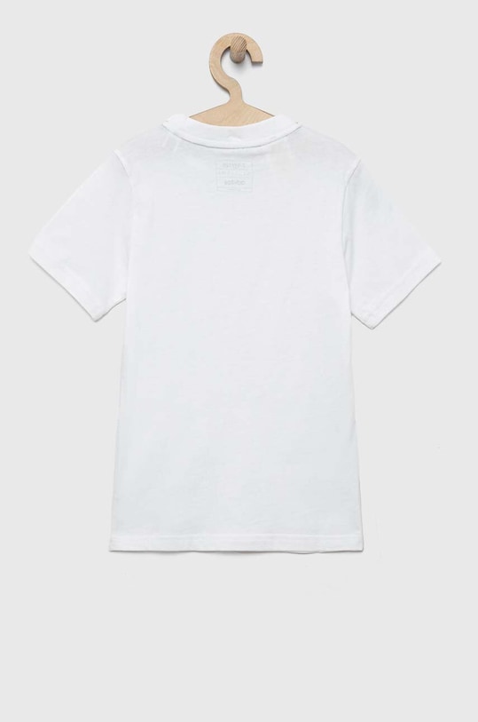 Chłopiec adidas t-shirt bawełniany dziecięcy IB4093 biały