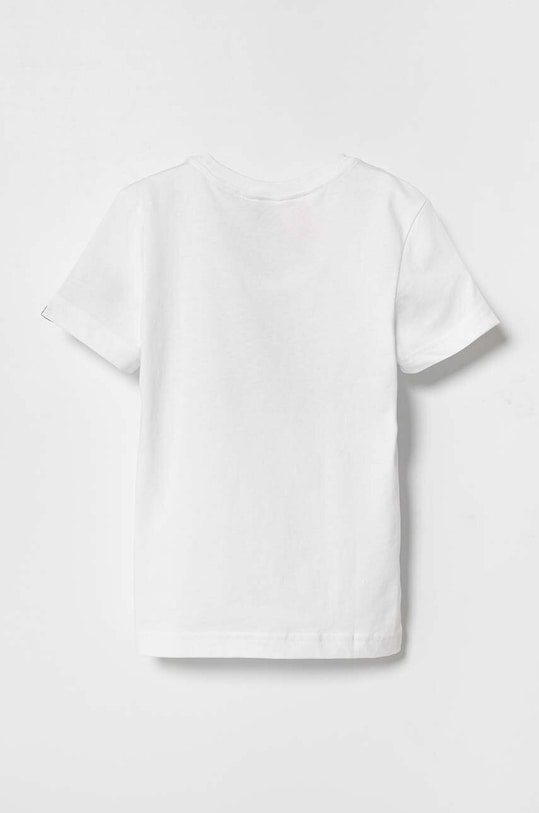 adidas t-shirt bawełniany dziecięcy IC4548 biały AW23