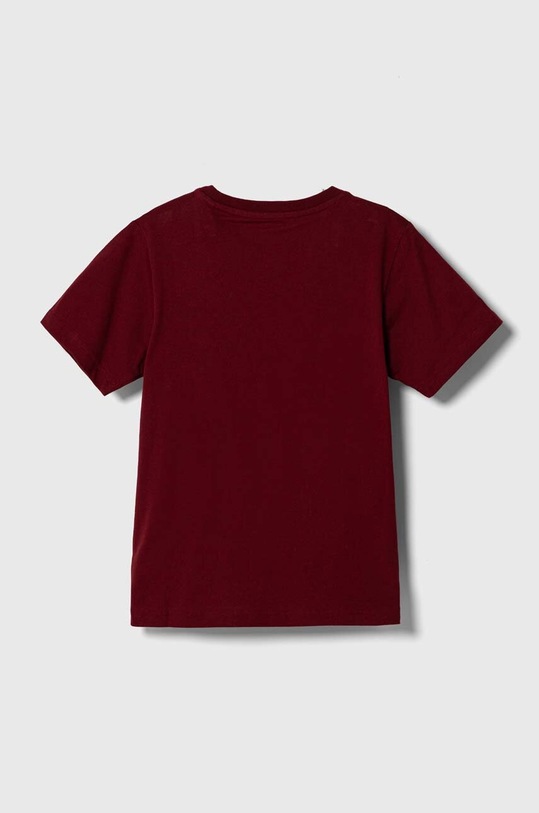 Chłopiec adidas Originals t-shirt bawełniany dziecięcy IJ0695 bordowy