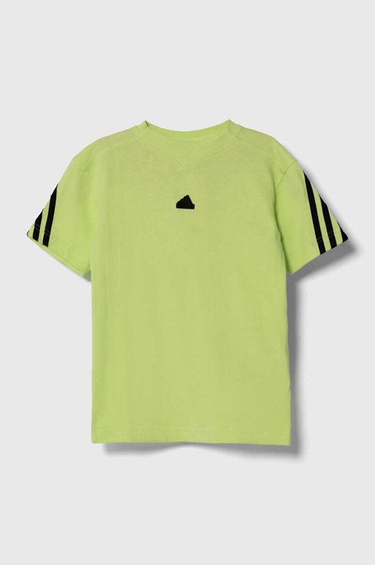 adidas gyerek pamut póló IM0069 zöld AW23