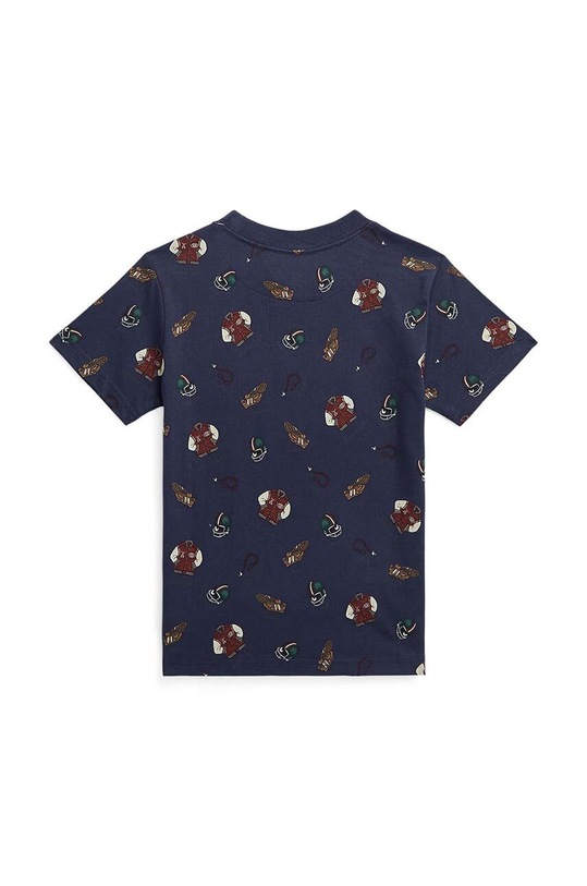 Chłopiec Polo Ralph Lauren t-shirt bawełniany dziecięcy 322923027001 granatowy