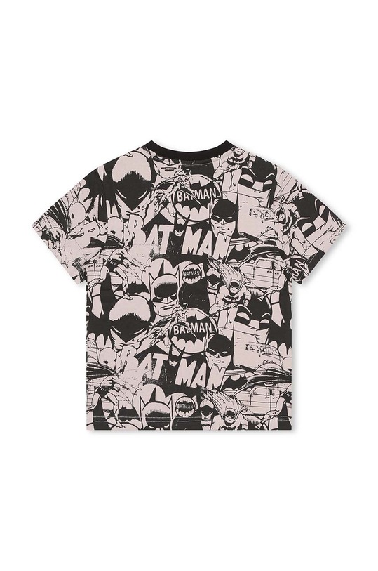 Dkny t-shirt bawełniany dziecięcy x DC Comics D55008.114.150 czarny AW23