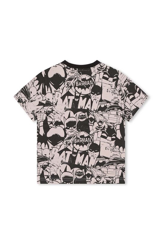 Детская хлопковая футболка Dkny x DC Comics D55008.162.174 чёрный AW23