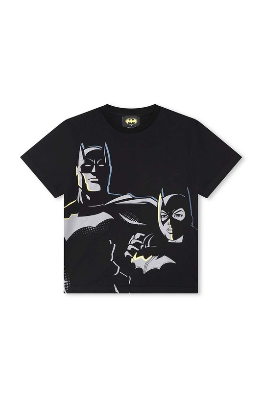 Dkny tricou de bumbac pentru copii D55009.162.174 negru AW23
