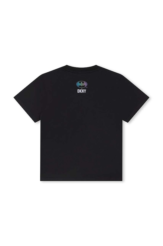 Мальчик Детская хлопковая футболка Dkny D55009.162.174 чёрный