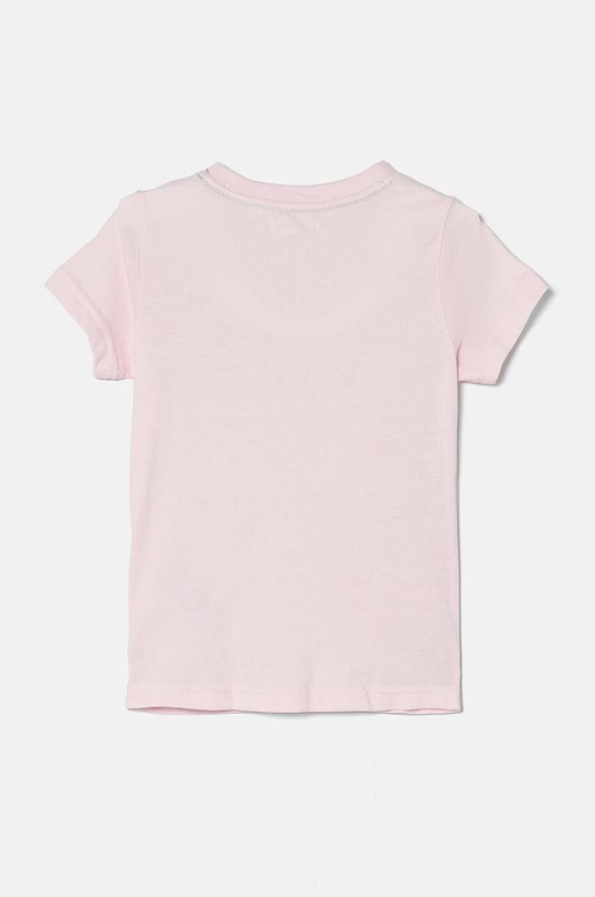 Детска памучна тениска Tommy Hilfiger (2 броя) розов UG0UG00307.9BYX
