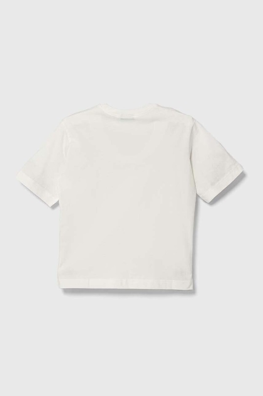 United Colors of Benetton t-shirt bawełniany dziecięcy 3096C10DO.G.SEASONAL biały AW23