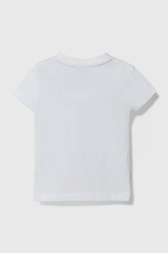 Lacoste tricou de bumbac pentru copii TJ1122 alb AW25