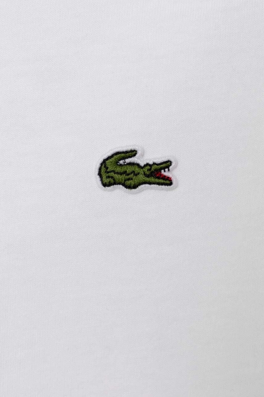 Хлопчик Дитяча бавовняна футболка Lacoste TJ1122 білий