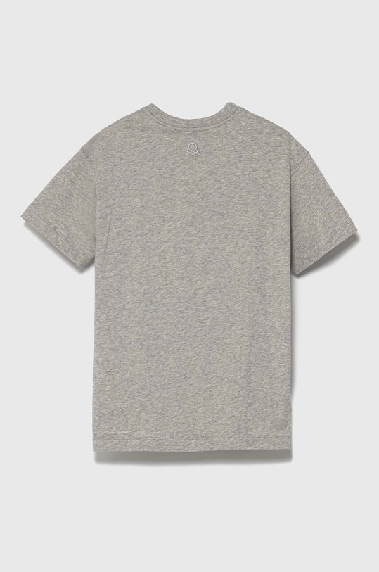 Παιδικό βαμβακερό μπλουζάκι United Colors of Benetton x Disney 3096C10G3.G.SEASONAL γκρί AW23