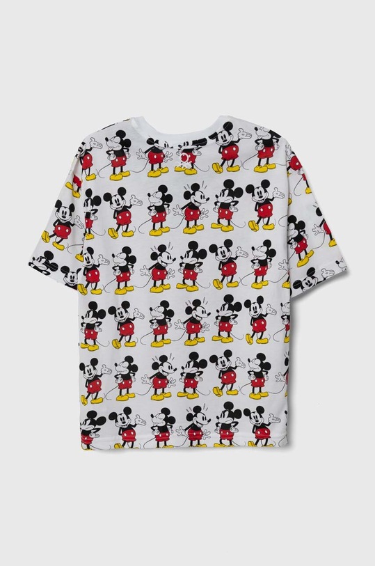 Παιδικό βαμβακερό μπλουζάκι United Colors of Benetton x Disney 3NNUC10G4.G.SEASONAL λευκό AW23