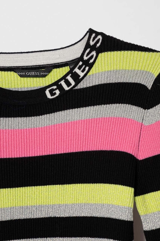 Κοριτσίστικα Παιδικό πουλόβερ Guess J3BI14.Z3AG0.9BYX κίτρινο