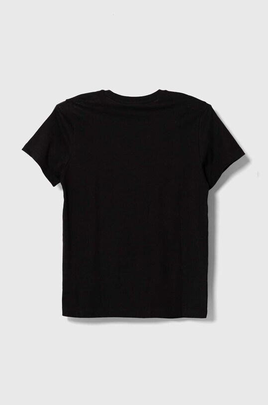 Мальчик Детская хлопковая футболка Puma Ess Tape Tee B 847300 чёрный