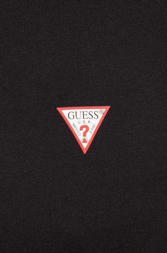 Bavlněné tričko Guess černá M2YI36.I3Z14