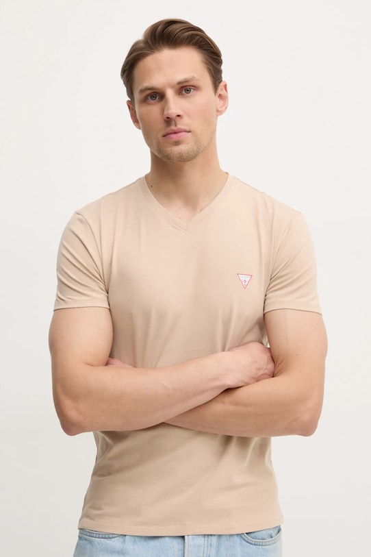 Футболка Guess бежевый M2YI32.J1314