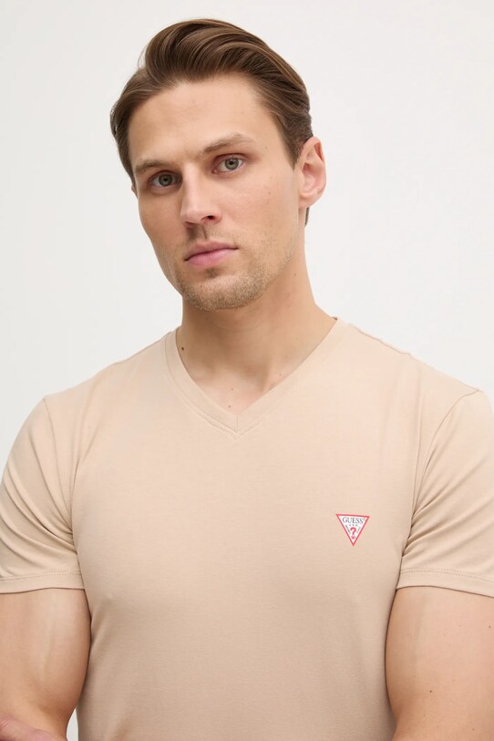 Guess tricou bej M2YI32.J1314