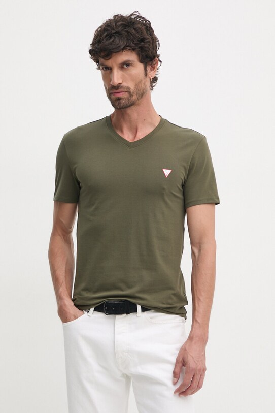 Guess t-shirt zielony M2YI32.J1314