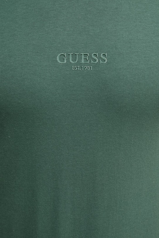 Guess t-shirt bawełniany AIDY M2YI72.I3Z14 zielony