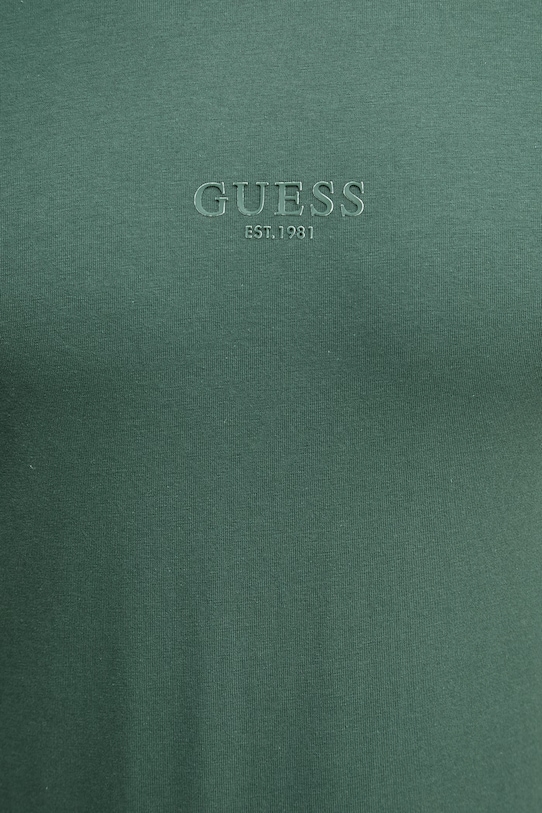 Guess t-shirt bawełniany AIDY M2YI72.I3Z14 zielony