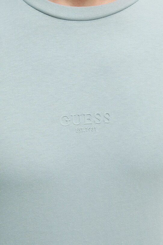 Бавовняна футболка Guess AIDY M2YI72.I3Z14 сірий