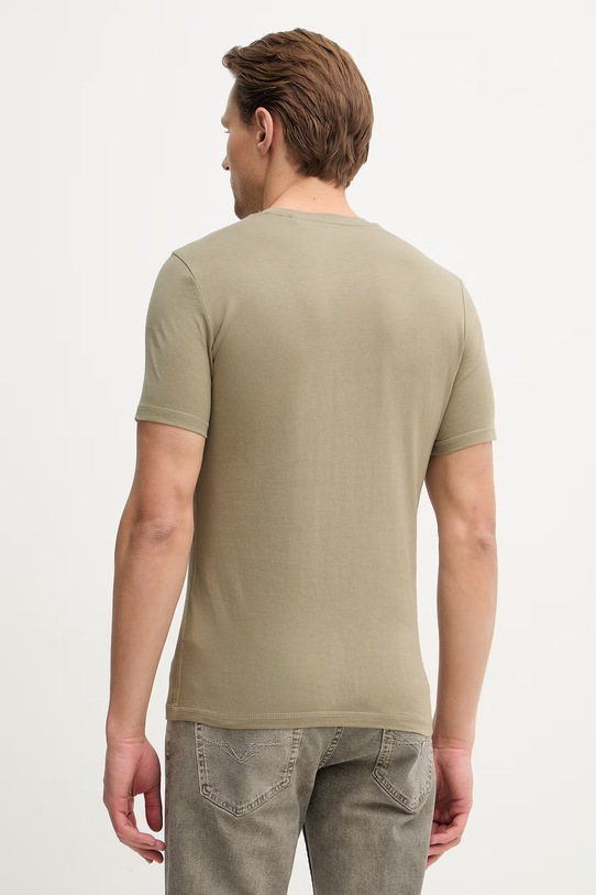 Odzież Guess t-shirt bawełniany AIDY M2YI72.I3Z14 zielony