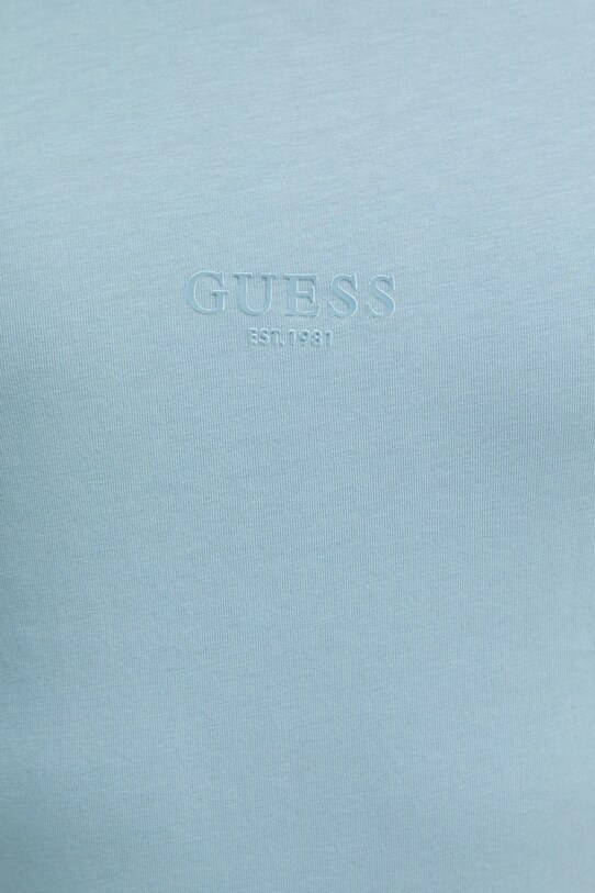 Guess t-shirt in cotone AIDY M2YI72.I3Z14 blu