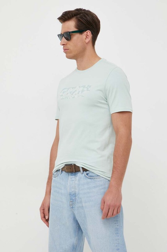 Guess t-shirt M3YI26.J1314 turkusowy AW23