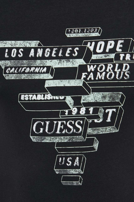 Guess t-shirt M3YI23.J1314 czarny