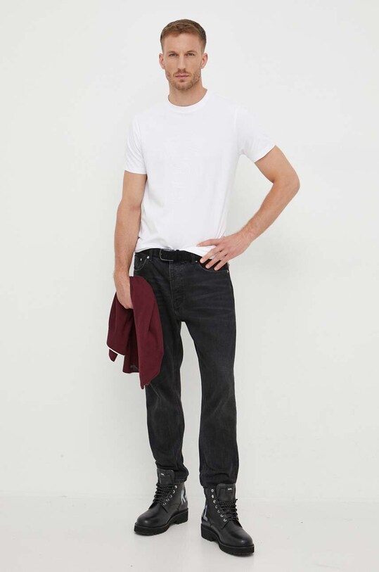Karl Lagerfeld t-shirt bawełniany 533221.755402 biały SS24