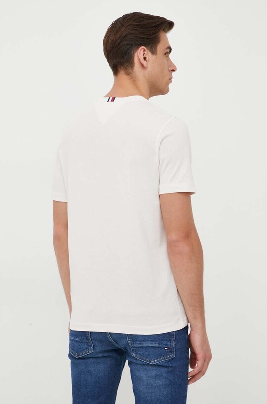 Odzież Tommy Hilfiger t-shirt bawełniany MW0MW31538 beżowy