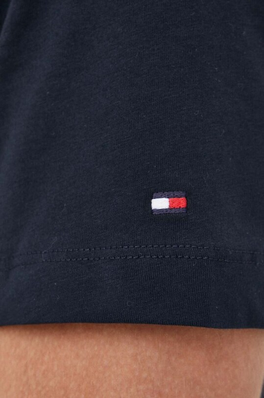 Tommy Hilfiger t-shirt bawełniany MW0MW31538 granatowy