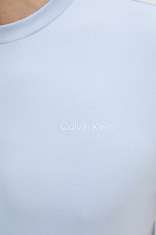 Бавовняна футболка Calvin Klein K10K109894 блакитний
