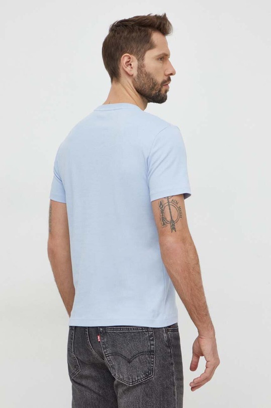 Odzież Calvin Klein t-shirt bawełniany K10K109894 niebieski