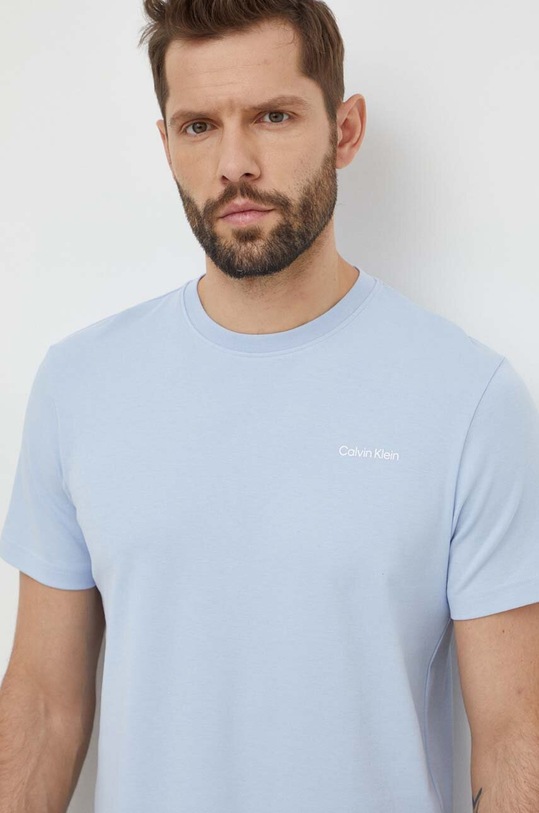 Calvin Klein t-shirt bawełniany niebieski K10K109894