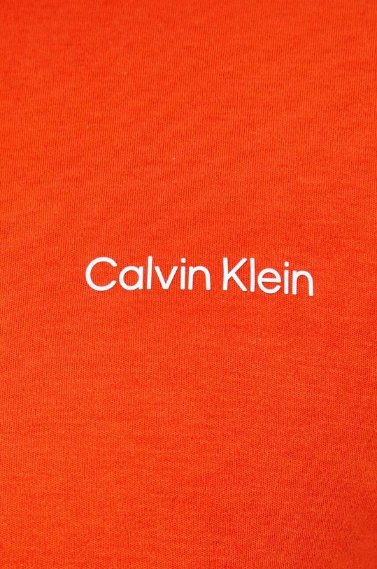 Bavlněné tričko Calvin Klein K10K109894 oranžová