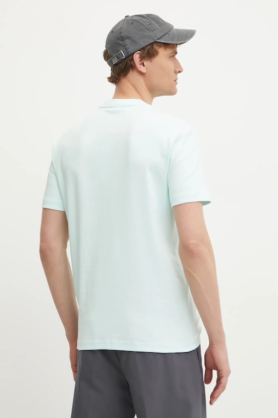 Odzież Calvin Klein t-shirt bawełniany K10K109894 turkusowy