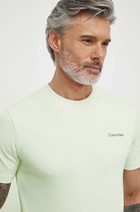 Oblečení Bavlněné tričko Calvin Klein K10K109894 zelená