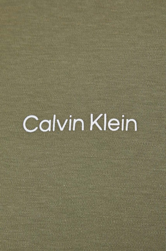 Bavlněné tričko Calvin Klein K10K109894 zelená