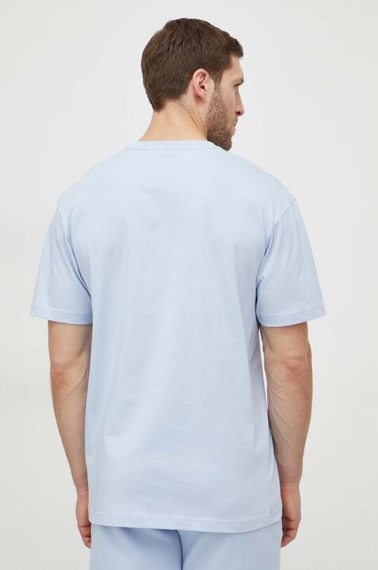 Oblečenie Bavlnené tričko Calvin Klein K10K111346 modrá