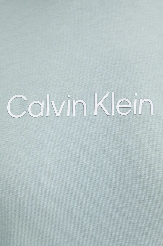 Calvin Klein t-shirt bawełniany K10K111346 turkusowy