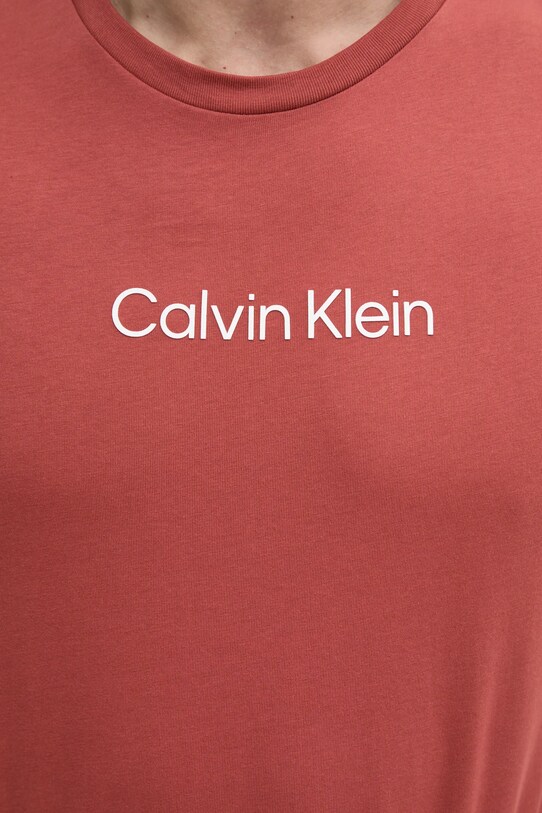 Calvin Klein tricou din bumbac K10K111346 portocaliu