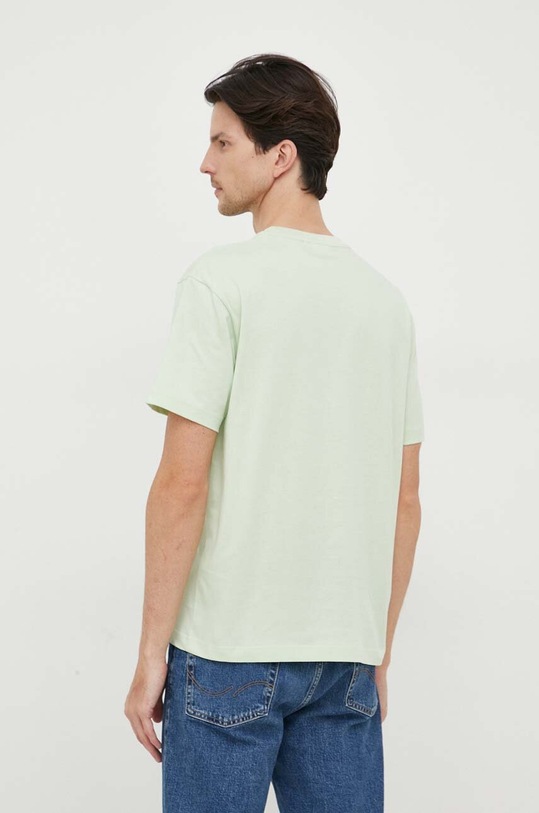 Odzież Calvin Klein t-shirt bawełniany K10K111346 zielony
