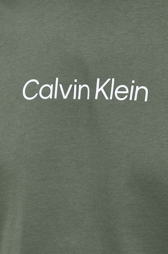Pamučna majica Calvin Klein K10K111346 zelena