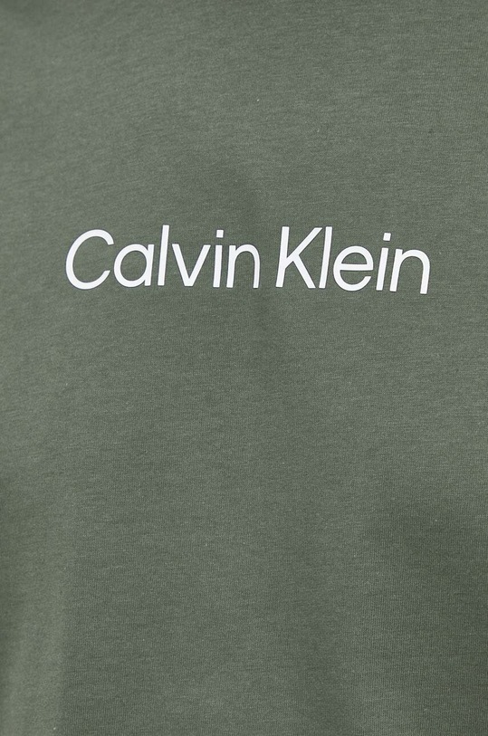 Памучна тениска Calvin Klein K10K111346 зелен