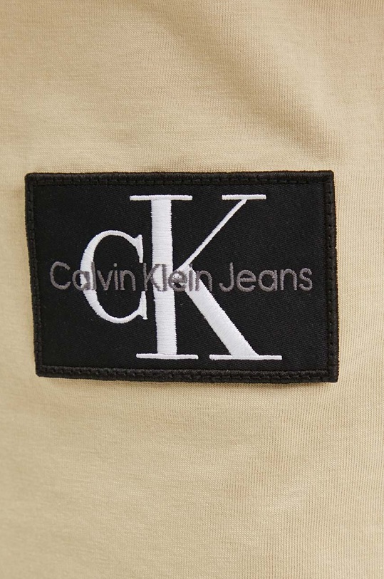 Calvin Klein Jeans t-shirt in cotone beige J30J323482