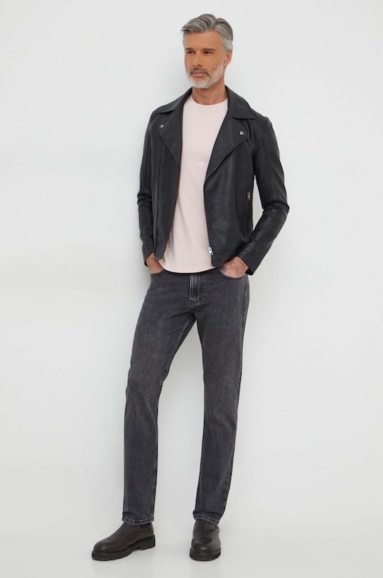 Calvin Klein Jeans t-shirt bawełniany J30J323482 różowy AA00