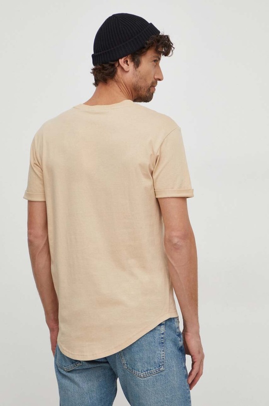 Odzież Calvin Klein Jeans t-shirt bawełniany J30J323482 beżowy