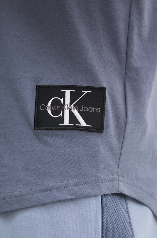 Pamučna majica Calvin Klein Jeans J30J323482 plava